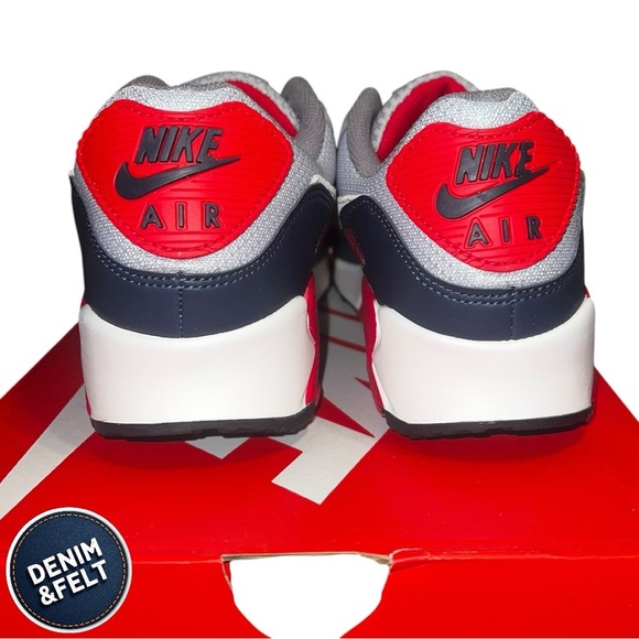 Nike Unisex Air Max 90 Sneakers/Shoes | Light Sky Grey/Phantom | NEW/NIB🔥 - Picture 8 of 16